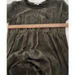 Pretty Angel Tunic Dress Size S Green Floral Lace Sheer Forest Fairy Whimsy Photo 9