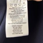 Nina Leonard  classic Navy Long bell Sleeve sheath Dress Photo 4