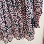 Lulus Floral Forever Green and Pink Floral Print Smocked Skater Dress Photo 5