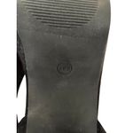 Torrid Platform Block Heel Sandal Sz 7 Extra Wide Black Velvet Ankle Strap Photo 6