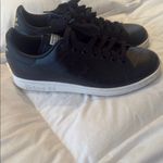 Adidas  Men's/Women’s black Stan Smith leather sneakers Photo 4