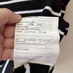 Ralph Lauren Lauren Rare Black & White Striped Cold Shoulder Sweater Size Medium Photo 10