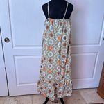 Universal Threads SMOCKED COUNTRY STAR WESTERN EMPIRE MAXI DRESS Photo 1