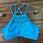 Victoria's Secret NWT Victoria’s Secret Strappy High Neck Seamless Cutout Sport Bra Bralette M Photo 1