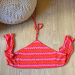 Show Me Your Mumu  Red and Pink Striped Crop Top Photo 0