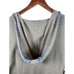 Soft Surroundings Farrah Large Open Front Wool Beige Hooded Cardigan Sweater Photo 3