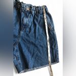 ZARA  Women's short Blue 100% Cotton with elastic waist Size 2 Photo 10
