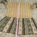 Orange Creek  women’s small boho bell sleeves blouse‎ Photo 4