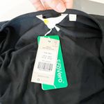 Boden V Neck Twist Front Jersey Short Puff Sleeve Crop Top Shirt Black 8 Photo 2