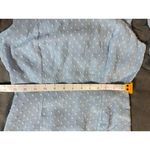 Lulus NWOT Size Small Bimini Periwinkle Blue Swiss Dot Tie-Strap Midi Dress Photo 5