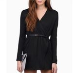 Tobi That's a Wrap Long Sleeve Wrap Dress Photo 14