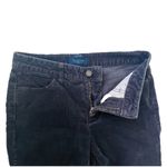 Talbots Heritage Corduroy Pants Women Sz 4P Dark Grey Straight Leg Casual Comfy Photo 2