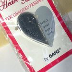 Ganz Personalized Wendy Heart Charm Pendant Silver Photo 1