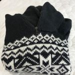 Ralph Lauren Polo  Women's XXL Black‎ Fair Isle Cotton Angora Rabbit Hair Sweater Photo 8