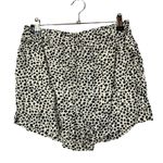 Aerie Ivory & Black Dalmatian Dot Soft Shorts S Photo 1
