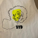 SANDRINE ROSE X Free People Syd Barrett Graphic Muscle Tee med white/neon yellow Photo 2