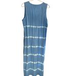Vineyard Vines  Maxi Dress‎ Tie Dye Casual Sleeveless Blue XL Photo 1