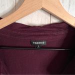 Torrid Slub Button Front Tie Tank Photo 2