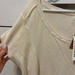 Urban Outfitters  Cream Peplum Top NWT Photo 2