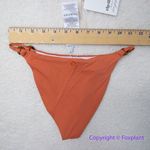 NEW Rhythm Free People Ring Itsy Bikini Bottoms, size L Orange Size L Photo 6