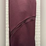 Lululemon  Burgundy‎ Leggings w Printed Waist Wunder Under Size 6 Photo 6
