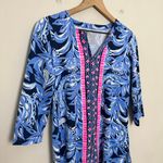 Lilly Pulitzer - Karina Tunic UPF 50 + Summer Top High Tide Youre The Zest Chilly Photo 3