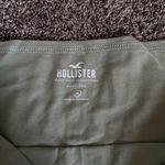 Hollister  Green Off-Shoulder Long Sleeve Top Photo 1