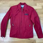 Harley Davidson Womens Red Motorcycle Riding Jacket X-Small Moto Biker Full Zip Photo 1