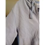 Gloria Vanderbilt Sport Zip Up Hoodie Light Blue Womens 2X b7r Photo 2