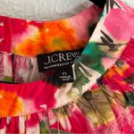 J.Crew Smock-neck puff-sleeve top in floral cotton poplin NWT Sz XS Photo 2