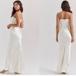 House Of CB  XL A-C 'Persephone' Ivory Strapless Corset Dress NWOT Photo 12