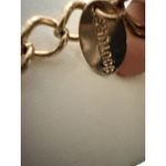 Natasha Couture Necklace 24" Chunky Lucite Oval Link Strand Ivory NWT Photo 5