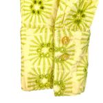 ZARA  Embroidered Openwork Puff Sleeve Peplum Top Size Small Photo 8