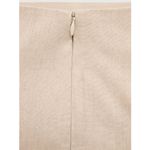 Mango Cotton Linen Flared Pants Beige Size 8/Large Photo 5
