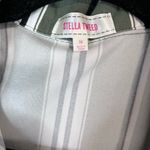 Stella Tweed  Shirt Dress. Button Down with Tie at Waist. Roll Tab Sleeves. NWOT Photo 3