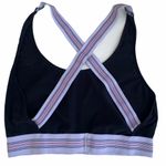 Champion Criss Cross Crop Top Black Sports Bra M Photo 0