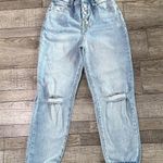 Abound  Light Blue Moms Jeans Photo 0