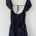 Free People  Feeling Bonita Black Dress Photo 7