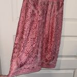 Sue Wong  Pink & Silver Lace Embellished Sheath Cocktail Dress Photo 6