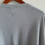 Urban Outfitters Out From Under Waffle Knit Gray Cardigan Sweater Small Photo 6