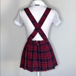 Sexy School Girl Costume Dancer Set Red Size XS Photo 4