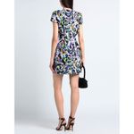 Versace NWT. $1996 Baroccoflage Print Mini Dress In Black IT38/US2 Photo 5