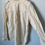 Maeve  Tan Utility Button Down Long Sleeve Shirt Women's Size 6 Photo 5