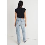 Madewell x Molly Dickson Crossover Baggy Straight Jeans Clemell Wash Size 32 Photo 2