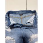 American Eagle  Denim‎ Shorts High Waisted Distressed Rips Light Wash Size 4 Photo 7