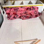 Torrid  Pink Rose Smocked Milkmaid Puffy Babydoll Tiered Glam Dress Women Size 4x Photo 6