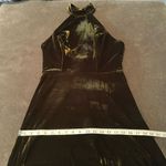 Women’s Halter Neck Full Length Velvet Sleeveless Formal Dress ZipBack Size 6 Photo 8