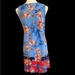 MSK Orange and Blue Halter Sundress Resort Wear Size undefined Photo 3