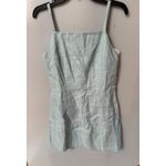 Reformation  Phillipa Linen Dress - Aquamarine - Size 4 (new) Photo 3