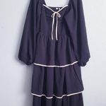 Baltic Born Black Barcelona Tiered Dress Photo 2
